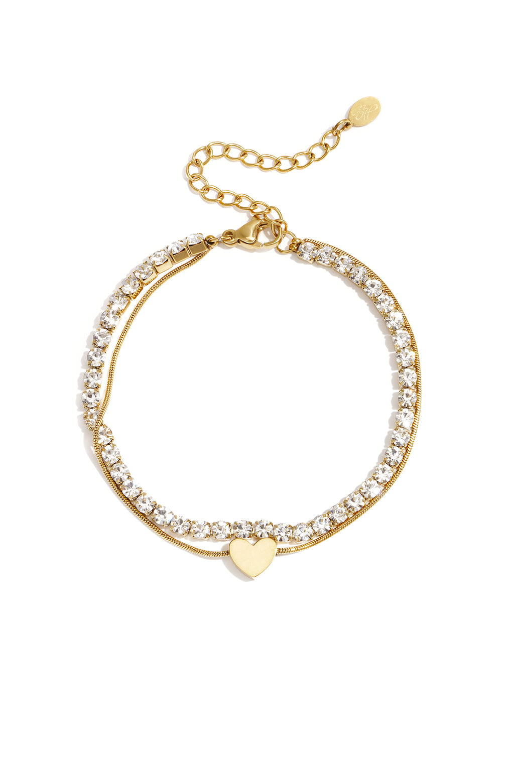 Bracciale Golden Heart